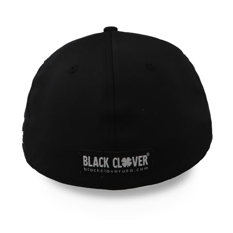 Gorra Black Clover Premium Clover 2 Negro Cerrada