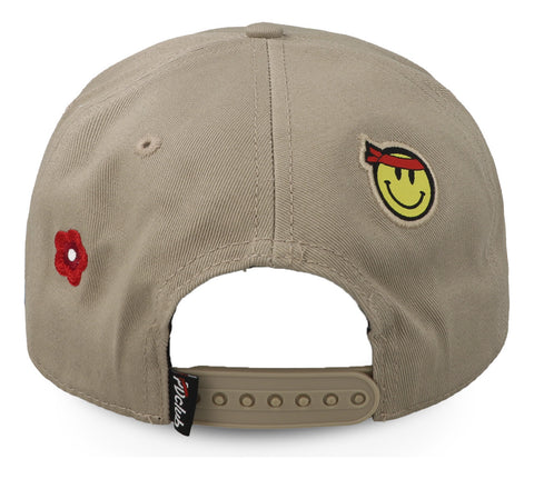 Gorra Problematic Chiquete Good Things Curva Beige Unitalla