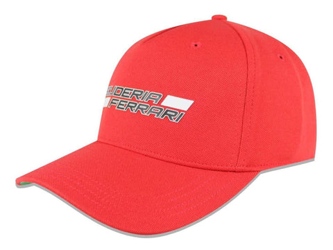 Gorra Ferrari Fw Scuderia Logo Bb Roja Unitalla