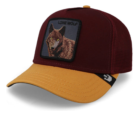 Gorra Goorin Bros V2 Wolf 101-1338- Guindo Unitalla