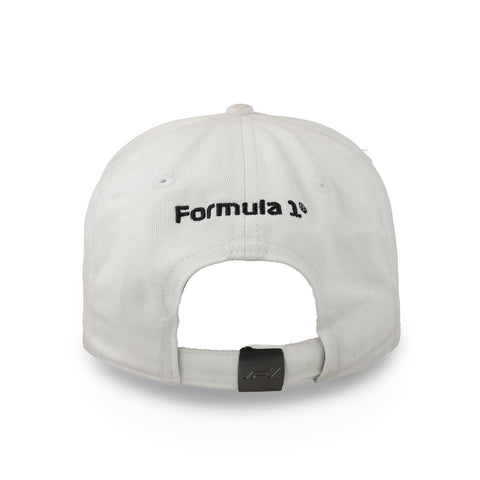 Gorra F1 FW Large Logo Baseball Blanco
