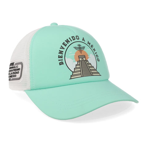 Gorra Stichd F1 México Verde Unitalla