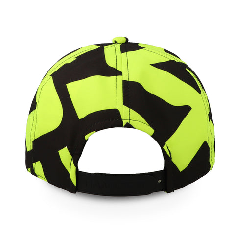 Gorra Stichd Mercedes F1 Hamilton AOP Neón Unitalla