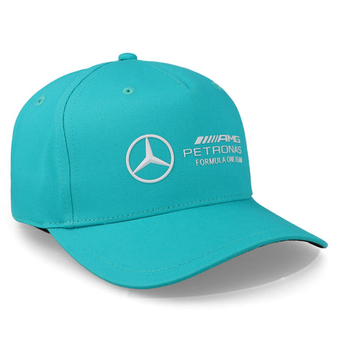 Gorra Stichd Mercedes F1 Large Logo Verde Azulado Unitalla