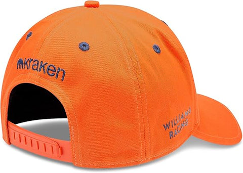 Gorra Stitched F1 Williams Racing FW Kraken Naranja Unitalla