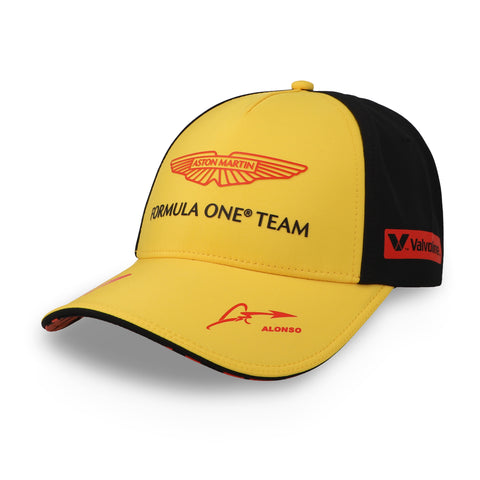 Gorra Stichd F1 Aston Martin Spanish Helios Amarillo