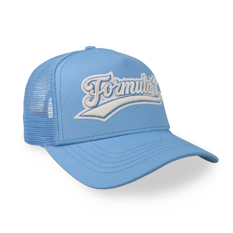 Gorra Stichd F1 Legacy Trucker Azul Unitalla