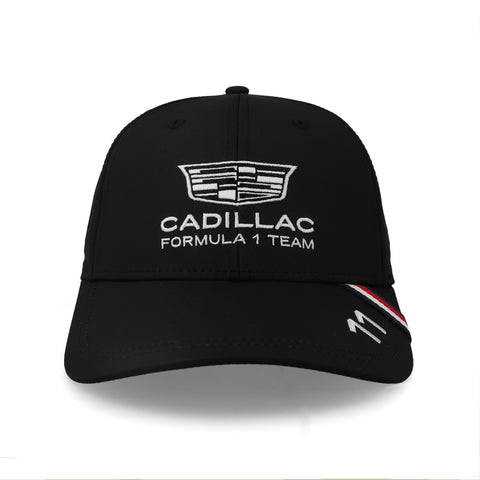Gorra Cadillac Checo Pérez 11 Negra Unitalla