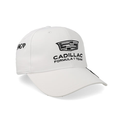 Gorra Cadillac F1 Pérez Blanca Unitalla
