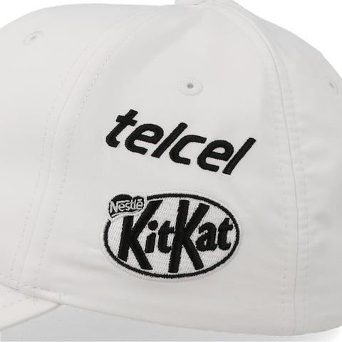 Gorra Cadillac F1 Pérez Blanca Unitalla