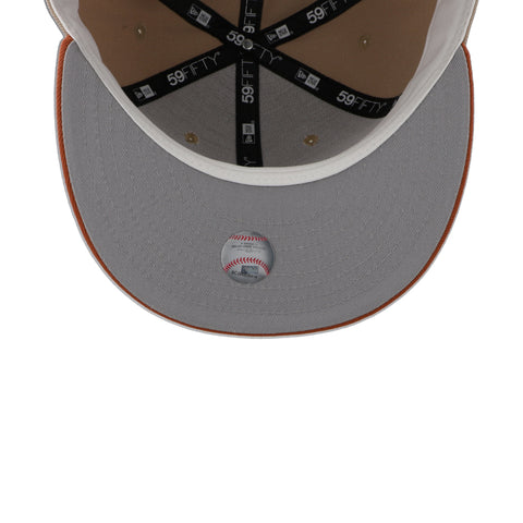 Gorra New Era 59 Fifty MLB Orioles Camello Cerrado