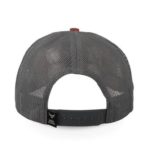 Gorra Ranch & Corral Outdoor Adventure 27 Rojo/Azul Unitalla