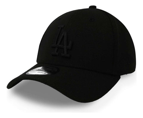 Gorra New Era 39 Thirty MLB Dodgers Black On Black Cerrada