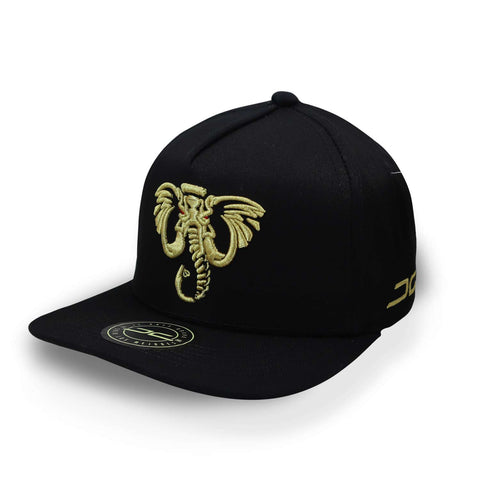 Gorra JC Hats Elephant 1419 Negro Oro Unitalla