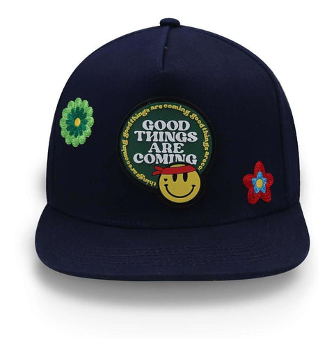 Gorra Problematic Chiquete Good Things Snapback Azul Marino