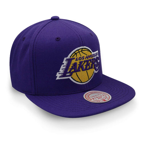 Gorra Mitchell & Ness NBA Lakers Team Ground Morado Unitalla