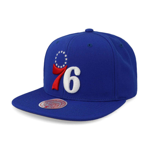 Gorra Mitchell & Ness NBA Team Ground Snap 76ers Azul Uni