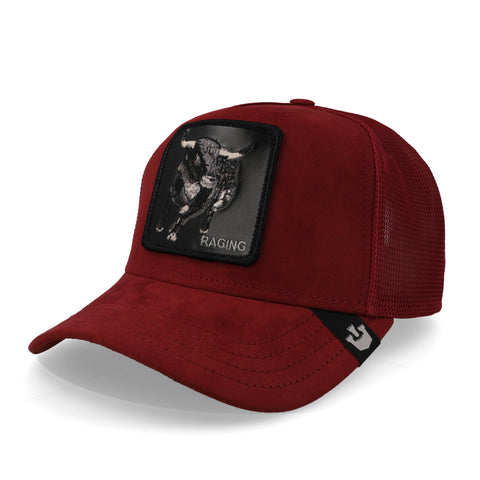 Gorra Goorin Bros 101-1868 The Suede Rager Burdeos