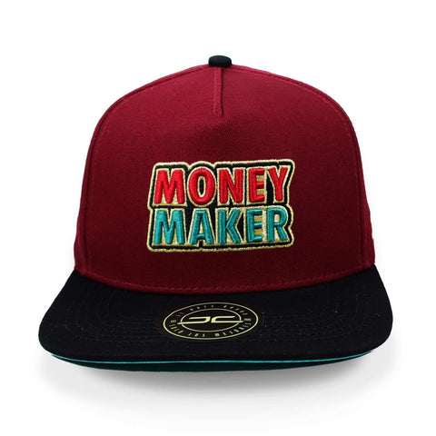 Gorra Jc Hats Money Maker Burgandy 1536 Vino Unitalla
