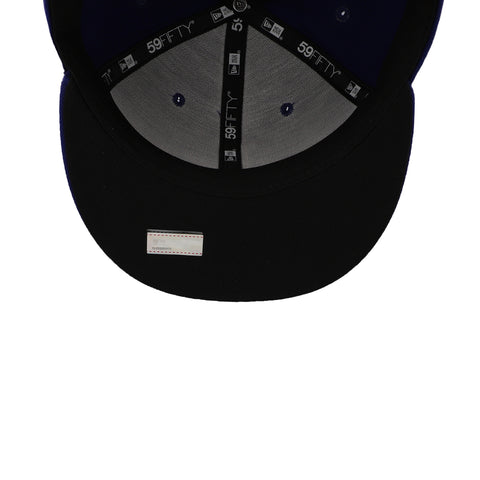 Gorra New Era 59 Fifty MLB Dodgers Game Azul Cerrada