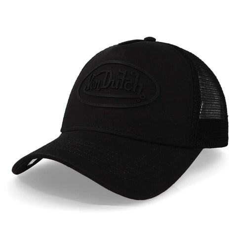 Gorra Von Dutch 9844051 Vdhtriprubber Negro Unitalla