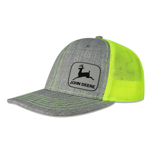 Gorra John Deere LP73366 Trucker Gris/Amarillo Unitalla