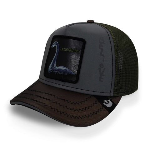Gorra Goorin Bros Loch Ness Monster Gris Oscuro Uni