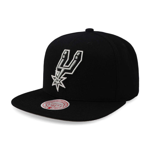 Gorra Mitchell & Ness NBA Team Ground Snap Spurs Negro Uni