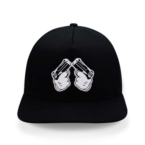 Gorra Gc Brothers Hand Guns Negro Unitalla