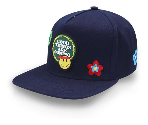 Gorra Problematic Chiquete Good Things Snapback Azul Marino