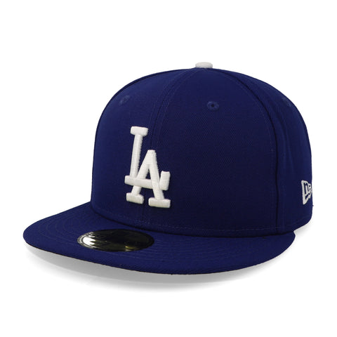 Gorra New Era 59 Fifty MLB Dodgers Game Azul Cerrada