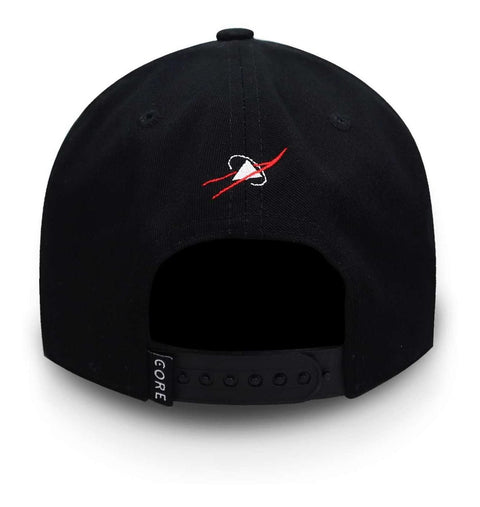 Gorra Core Logo Multi Costado Letras Rojas/negro Unitalla