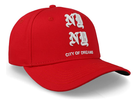 Gorra Overrated New York Of Dream Roja Snk Rojo Unitalla
