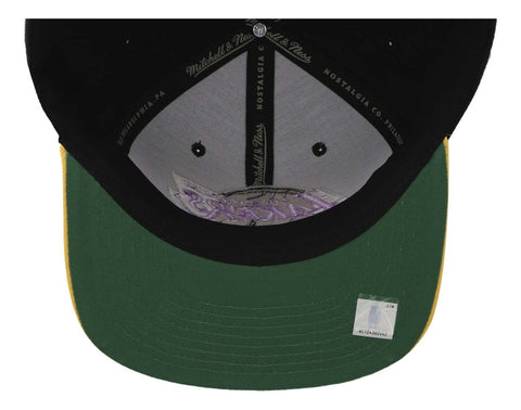 Gorra Mitchell & Ness NBA Lakers Negro/Amarillo Unitalla