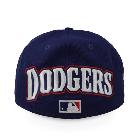 Gorra New Era 59 Fifty MLB Dodgers Upside Azul Cerrada