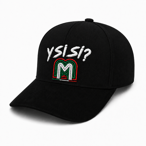 Gorra 2CAP ¿Y Si Si? México Negro Ajustable