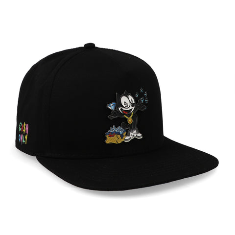 Gorra Cash Only 23 Felix Cat Negro Unitalla