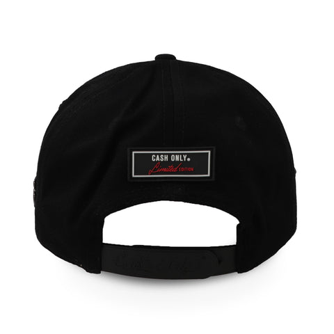 Gorra Cash Only Monoply Curve Black Negro Unitalla