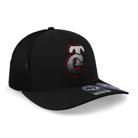 Gorra '47 LMP Tomateros Volcanic Trucker Negro Unitalla