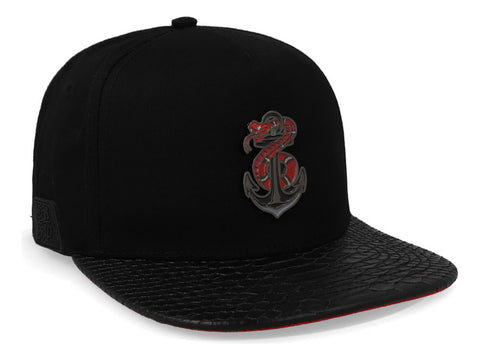 Gorra Cash Only 23 Snake Anchor Negro Unitalla