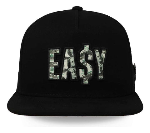 Gorra Cash Only Easy Negro Unitalla