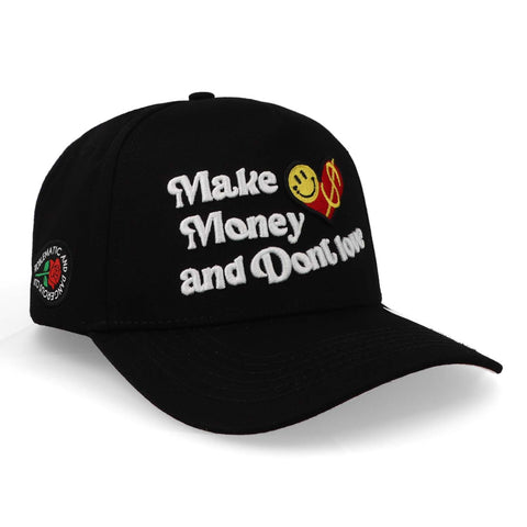 Gorra Problematic Money Love Curva Negro Unitalla