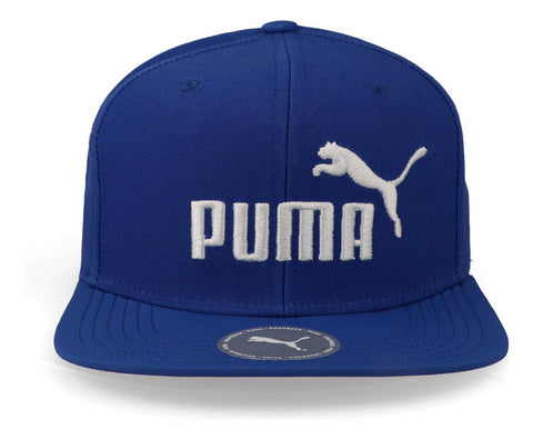 Gorra Puma Ess Flatbrim 02511602 Azul Unitalla