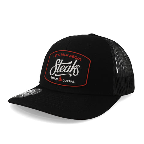 Gorra Ranch & Corral Barbecue Steaks Negro Unitalla