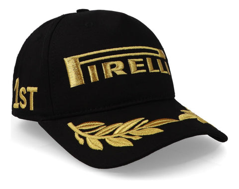 Gorra Pirelli Podio 1st Negra Unitalla