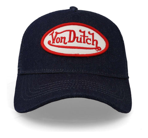 Gorra Von Dutch 9844088 Denim Mezclilla Oscura Unitalla