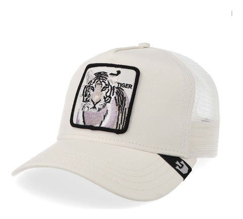 Gorra Goorin Bros 101-0392 The White Tiger Blanco Unitalla