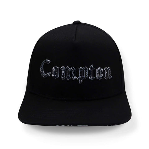 Gorra Gc Brothers Bandana Compton Snapback Negro Unitalla