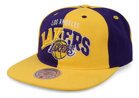 Gorra Mitchell & Ness NBA Lakers Pinwheel Amarillo