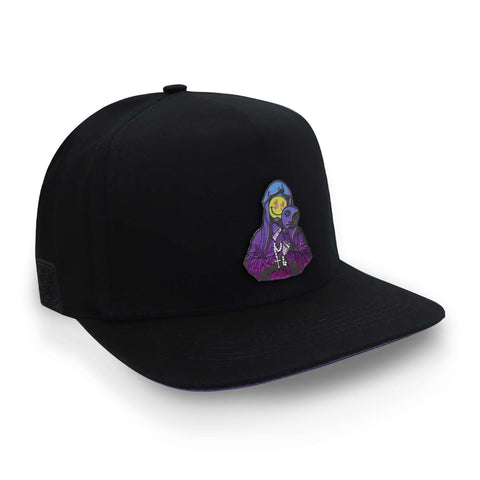 Gorra Cash Only Nun Snap Negro Unitalla